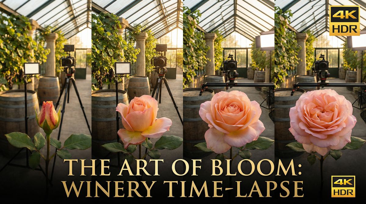 国产视频植物视频-延时摄影花朵绽放